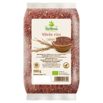 BioMenü BIO VÖRÖS RIZS 500 g termékkép