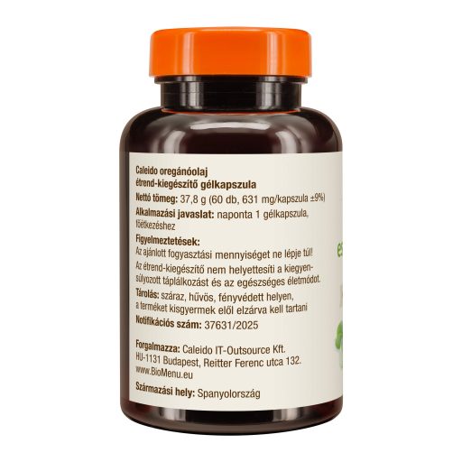 Caleido OREGÁNÓ esszenciális olaj gélkapszula 60 db termékkép bal