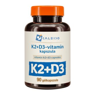 Caleido K2 + D3-VITAMIN gélkapszula 90 db termékkép