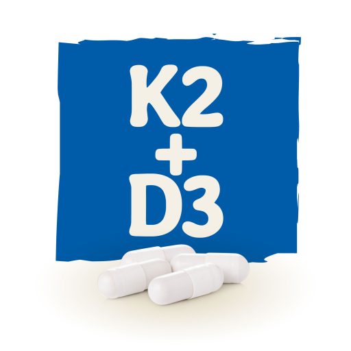 Caleido K2 + D3-VITAMIN gélkapszula 90 db alapanyag