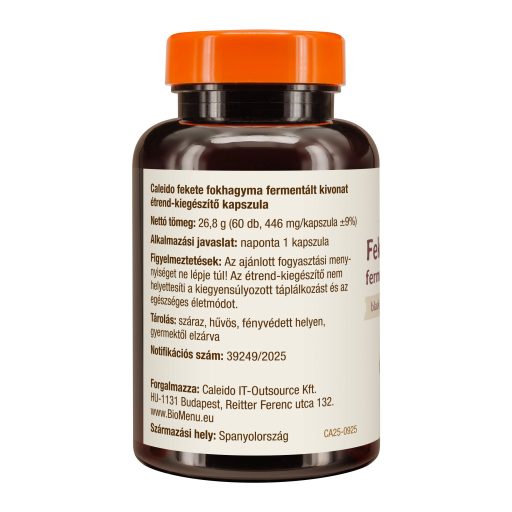 Caleido Fekete FOKHAGYMA fermentált kivonat kapszula 60 db termékkép bal
