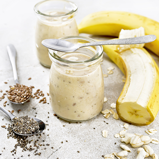 Fehérjedús jó reggelt milkshake macagyökérrel