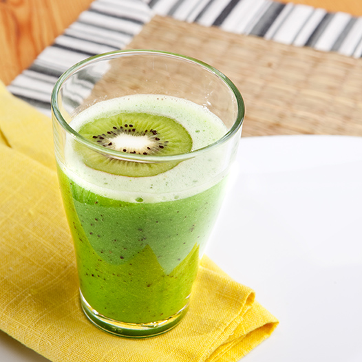 Trópusi chlorella smoothie